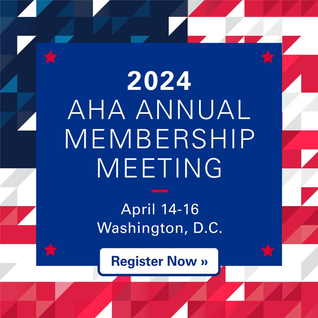 Annual Meeting Homepage AHA Annual Meeting