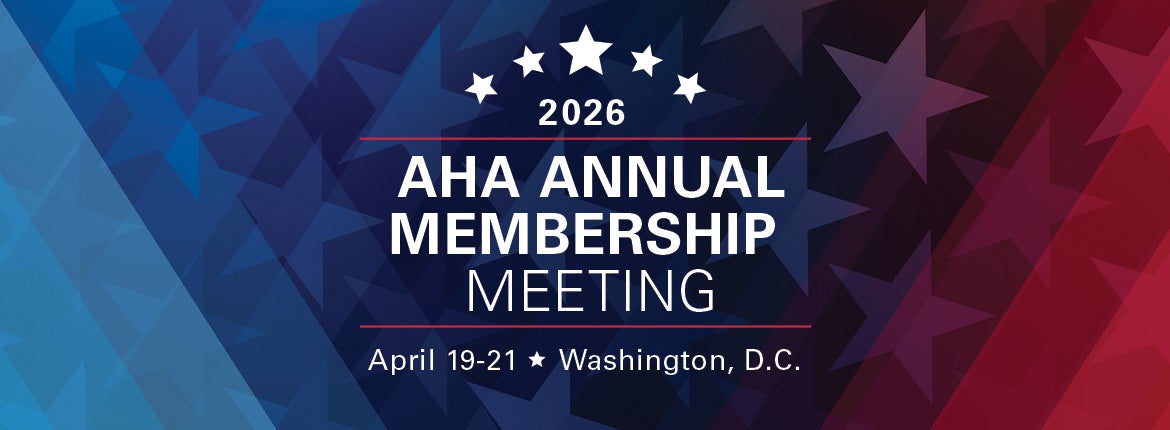 2026 AHA Annual Meeting Banner