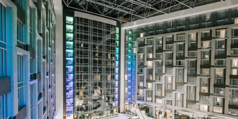 Marriott Marquis, Washington, DC, interior.