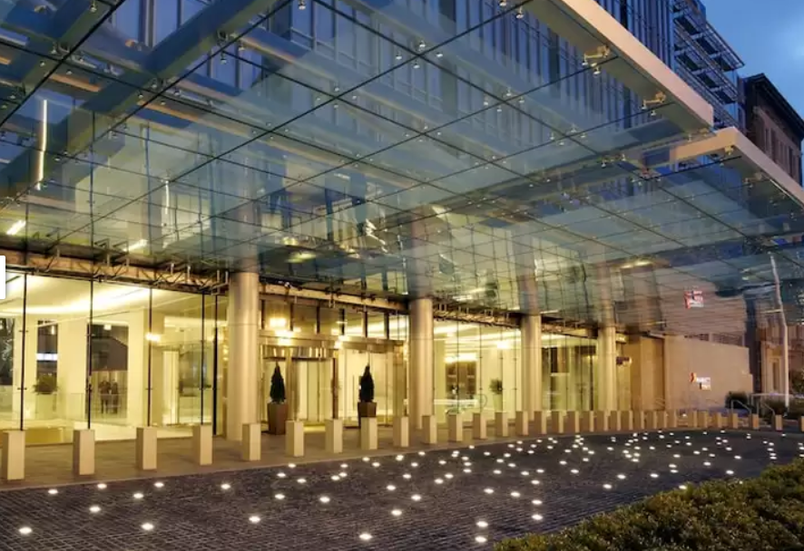 Marriott Marquis, Washington, DC, entryway.