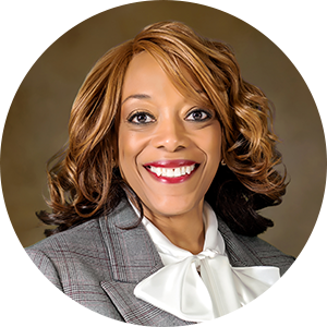 Roxie Wells, M.D., headshot. President of Hoke Healthcare, Cape Fear Valley Health.