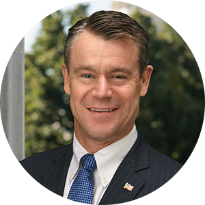 Senator Todd Young headshot. Senator from Indiana.