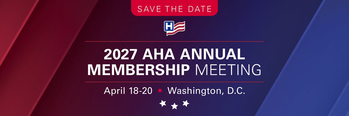 2027 Save the Date AHA Annual Meeting Banner